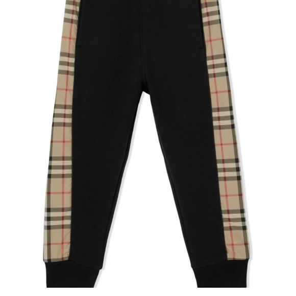 New! - Authentic Burberry Boy's Nolen Jogger Pants - Picture 2 of 9